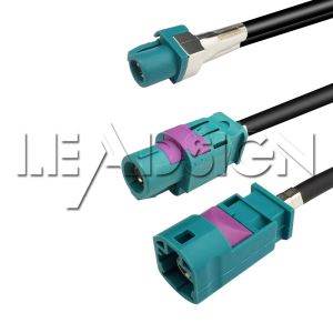 HSD LVDS 2 In 1 Cable Z Code Extension Cable For Car Antenna Radio