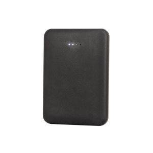 Cheap 5000mAH Mini Portable Power Bank with Dual USB Port and Woven Parttern for sale