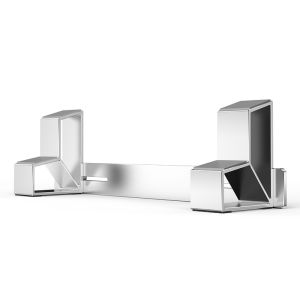 10.5Deg Angle Grey Adjustable Folding Lap Desk 5.0mm Thickness