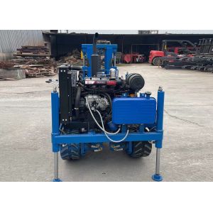 Compact Crawler Mounted Drilling Rig Machine 200mm Drilling Diameter Power By