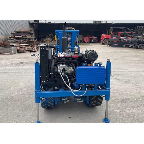 Compact Crawler Mounted Drilling Rig Machine 200mm Drilling Diameter Power By