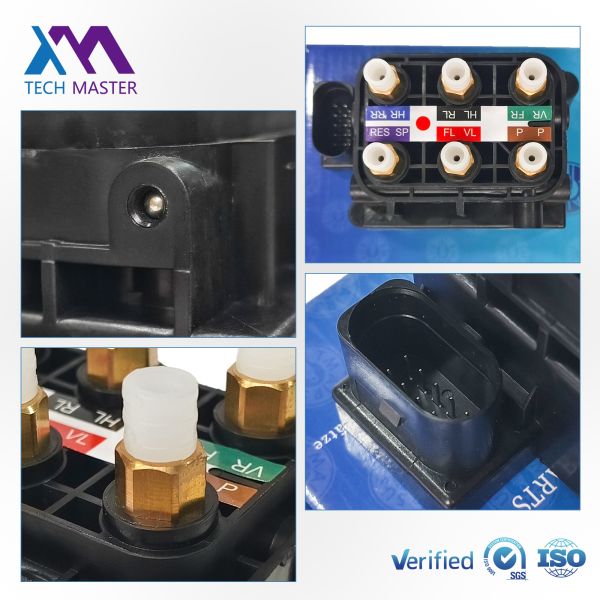 Quality Air Suspension Solenoid Valve Block For AUDI A8 A6C6 A6C5 Bentley GT Flyspur 4F0616013 4Z7616013 wholesale