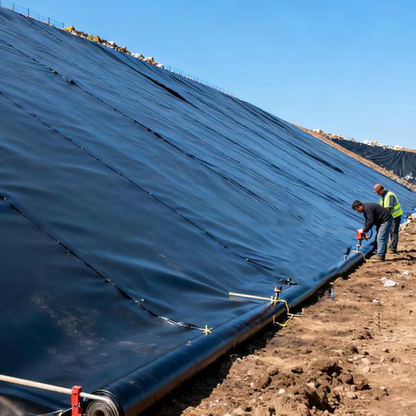 High Strength Impermeable Puncture Resistant and Aging Resistant HDPE Geomembran