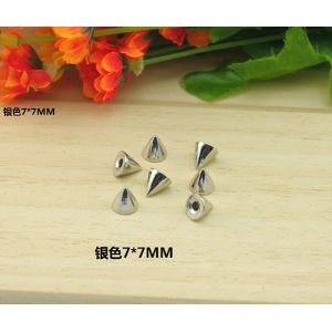 China 7*7mm Silver Rivet Spikes Stud Punk on sale
