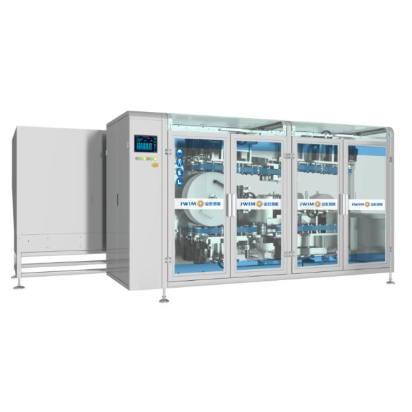 High Speed Robotic Bottle Unscrambler Machine LP-D70 Quick Bottle Size Switch 50