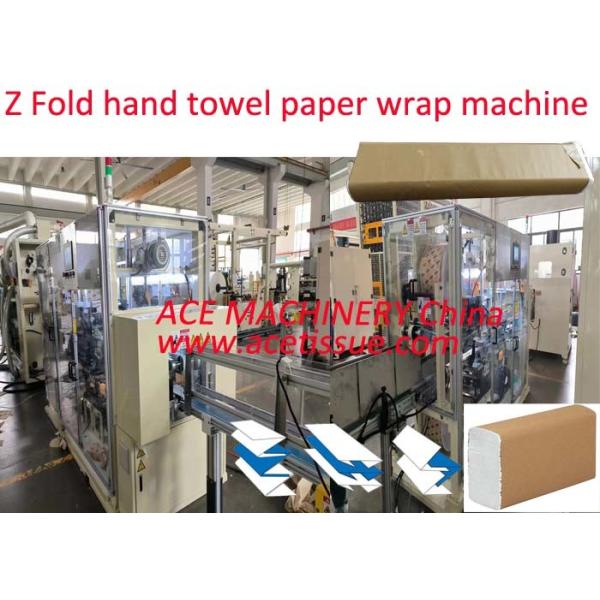Quality Automatic Interfolded Paper Towel Packaging Machine with paper sleeve wrap wholesale