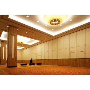 Multi - Function Room Folding Sound Proof Partition Walls With Aluminum Tracks