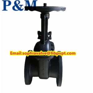 ANSI 125/150LB metal seal rising stem gate valve