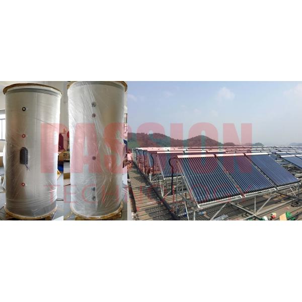 Split Pressurized Solar Water Heater Heat Pipe Collector For Large Capacity Solar Water Heating System For Hotel Resort