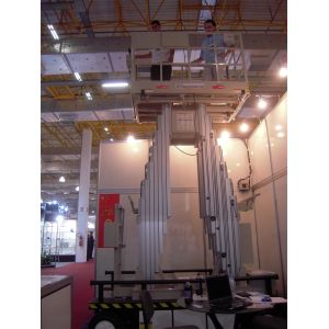 Aluminum Alloy 8m Self Propelled Scissor Lift With 800mm Extension Platform