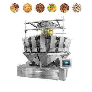 10 Heads Multihead Weigher For Snacks Packing