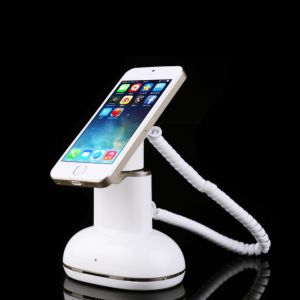 COMER handsets security charging desktop display stand with alarm systems for