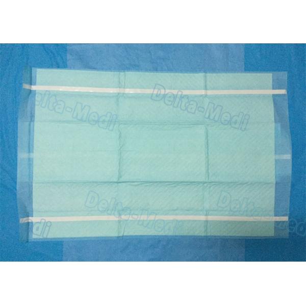 High Absorbent SAP Disposable Bed Pads , Disposable Under Pad With Strip Sticker