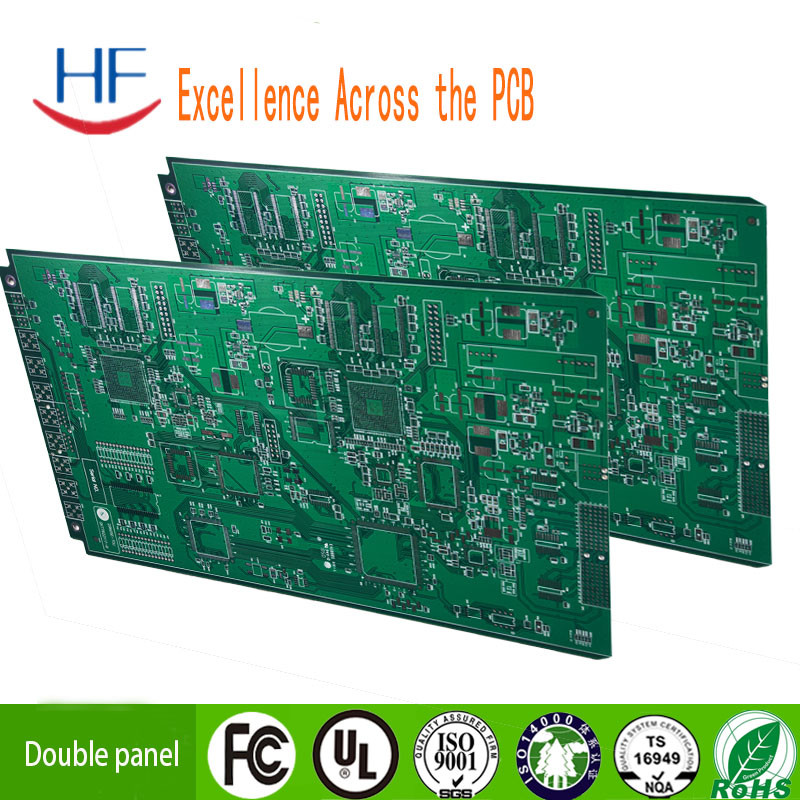 Ru 94v0 Computer Rigid PCB Circuit Board Green Immersion Tin