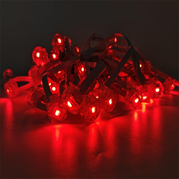 Quality Outdoor Waterproof Pixel LED Point Light Source 20mm RGBW Christmas Track Lights 0.4W Qty/string 100pcs wholesale