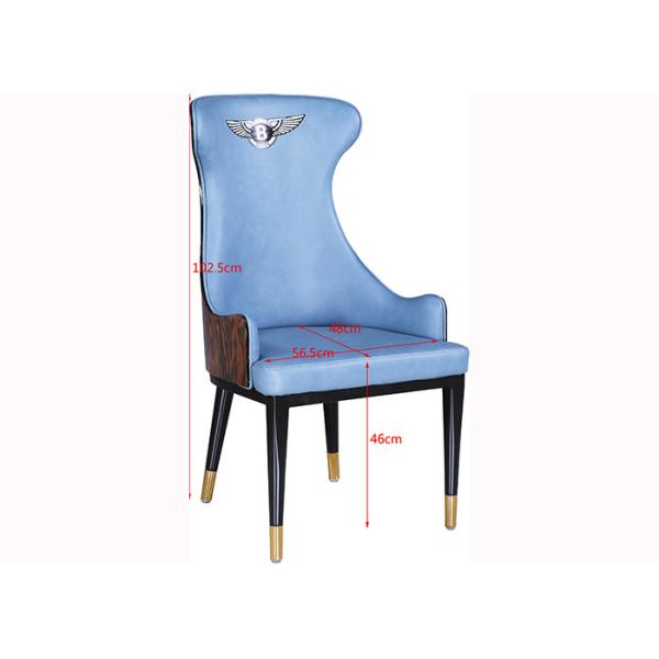 Quality Anti Rust 56.5cm 102.5cm Upholstered Modern Dining Chairs wholesale