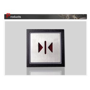 Square Normally Elevator Door Close Push Button Switch With Long Service Life
