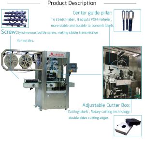 Automatic PVC/PET Drinking Water Bottles Shrink Sleeve Packaging Machine