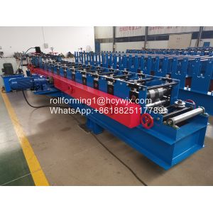 C Purlin Roll Forming Machine With PLC Frequency Control System the Philippines