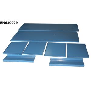 Multi Purpose Industrial Work Benches Lower Shelf Kit For Divider Space 60 Inch