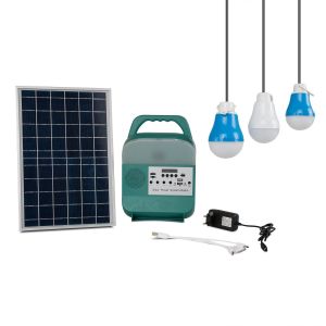ISO 7500mah Solar Charger Emergency Light Solar Power Generation System