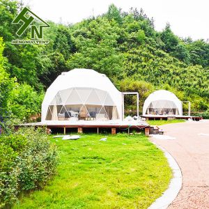 48m Diameter 4 Person Hotel Geo Dome Tent Multi - Functional