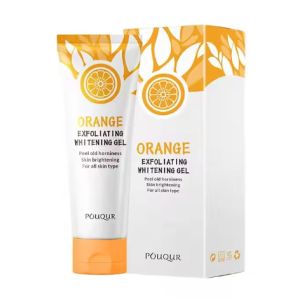 China Custom Skin Care Orange Face Cleanser Peeling Gel Moisturizing Cleansing Exfoliating Dead Skin Removal Face Wash Gel on sale