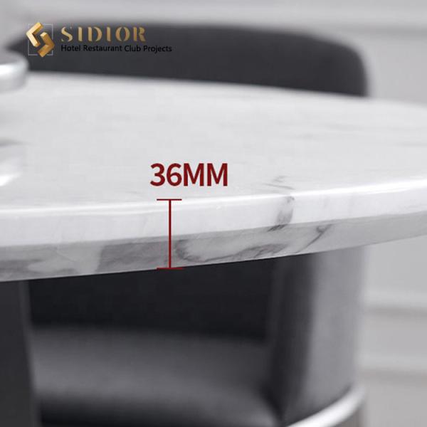 Restaurant Dinning Desk, Buffet Dinning Table, Canteen Dinning Desk, Hotel Table Desk, Man Made Marble Top