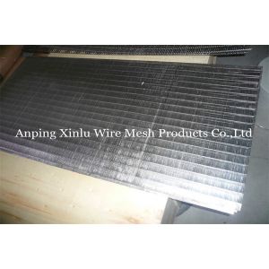 Flat Wedge Wire Screen Panel / Industrial Filter Plate SS304L SS316L Customized