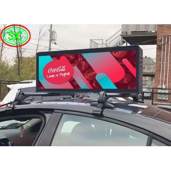320*106dot Screen Resolution Car LED Sign Display with 3mm Pitch Size and