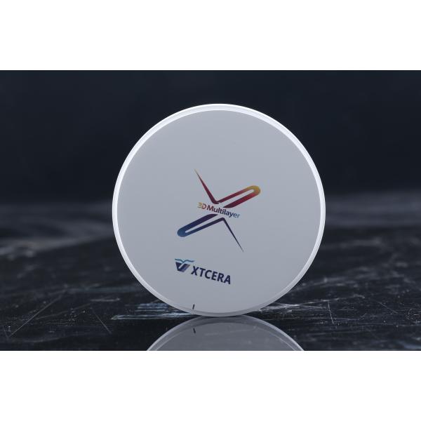 Quality 43% Translucent Preshaded Zirconium Multilayer Blocks 750Mpa wholesale