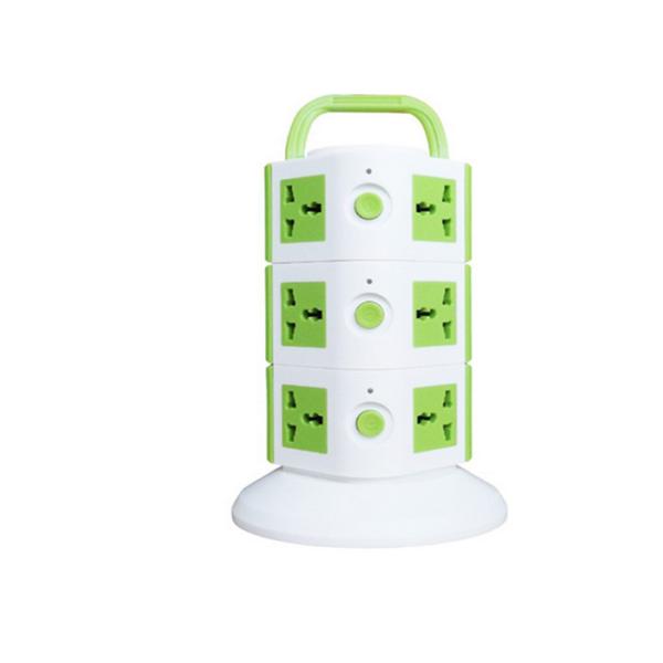 10A ABS Colorful Electrical Extension Cord Multi Function Socket Switch 100%