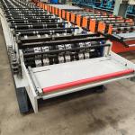 Composite Metal Floor Decking Roll Forming Machine Delta PLC Operating System