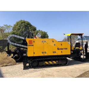 S350 35Ton 153 KW Horizontal Directional Drilling Machine For Pipe Laying