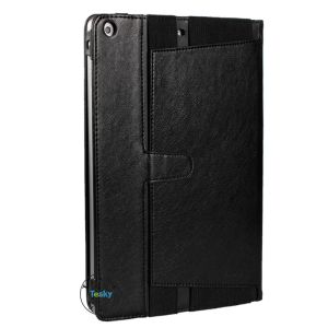 Multi-function file card one tablet cases for ipad air 9.7inch leather tablet