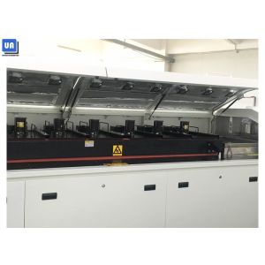 PC PLC Control 10 Zones SMT Reflow Oven Lead Free PCB Assembly Line