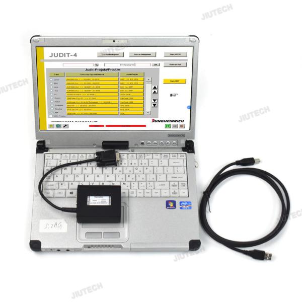 Quality CF C2 laptop+V4.37 forklift for Judit Incado Box Jungheinrich 4 scanner for judit 4 Parts catalog ET EN diagnostic tool wholesale