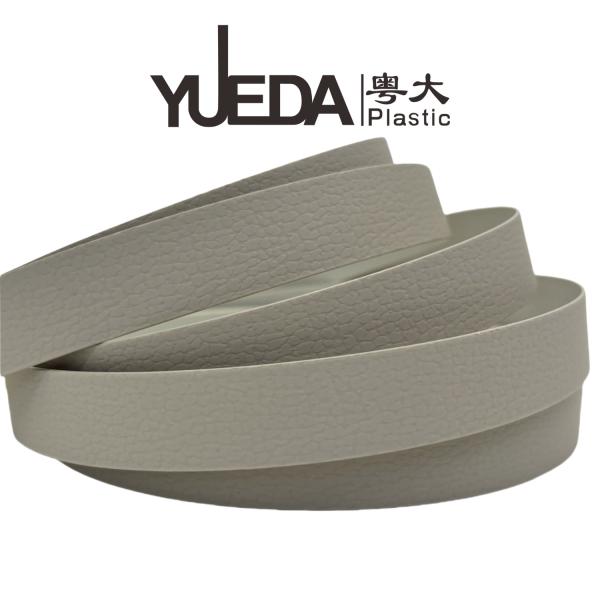 Customizable Light Gray Edge Banding Strip Wardrobe Edge Banding Tape Matte Finish