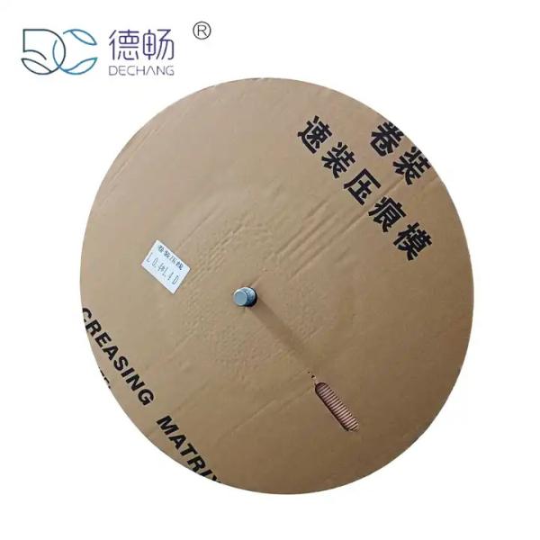 Direct Factory Sale Die Cutting Creasing Matrix Adhesive Plastic Base PVC Roll