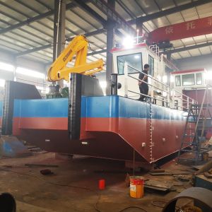 33L-55L Total Fuel Consumption Service Work Barge for Cutter Suction Dredger and