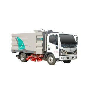 China Pure Electric Energy Type Intelligent Garbage Cleaning Truck for Municipal Sanitation Road Sweeper Heavy Truck Customized on sale