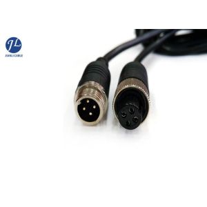 Cheap 4 Pin Aviation Copper Wire Video Camera Extension Cable For Van for sale