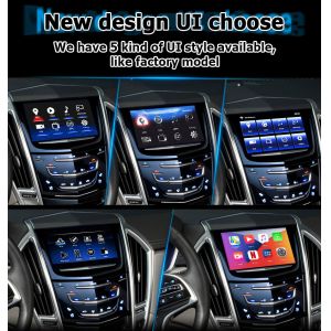 Cadillac SRX CUE carplay android auto interface Car Multimedia Navigation System
