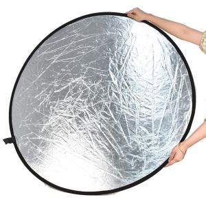 110cm Silver Folding Photo Studio Reflector for Photographic Studio Collapsible