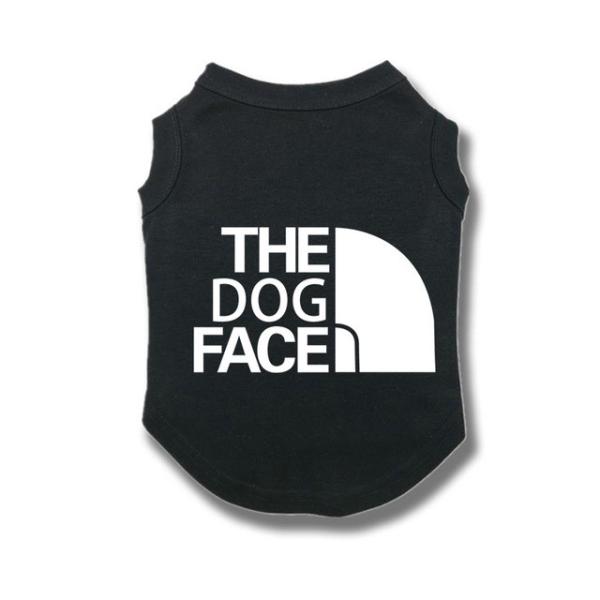 Breathable Cotton Dog Wearing Clothes Black White S M L XL XXL