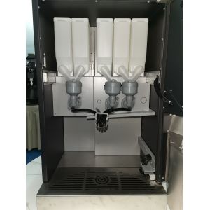 Stainless Steel 201 Automatic Desktop Coffee Vending Machine With Grin