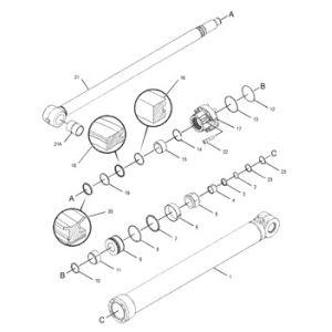 China 123-4268 Ring 1234268 Single Piston R Engine 7I-7181 Cylinder Liner 7I7181 Piston on sale