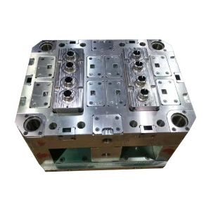 Side Gate Double Color PC Plastic Injection Molding Tooling For Auto Parts