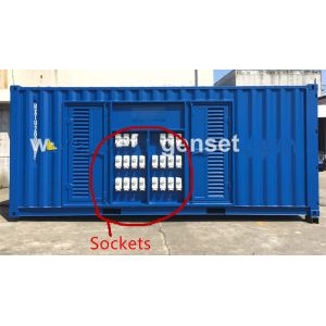 ISO 20ft Container Cummins Engine Deck Genset Power Pack For Reefer Containers