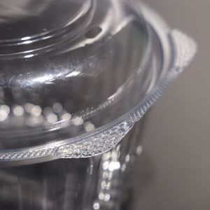 Disposable PET Plastic Food Container Multi Purpose Clear Food Storage Box With